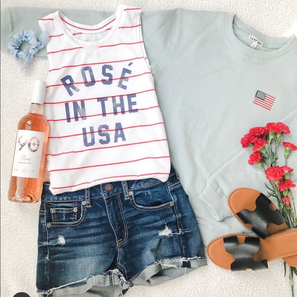 USA Flag Sweatshirt